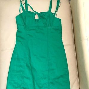Fitted mini dress for summer